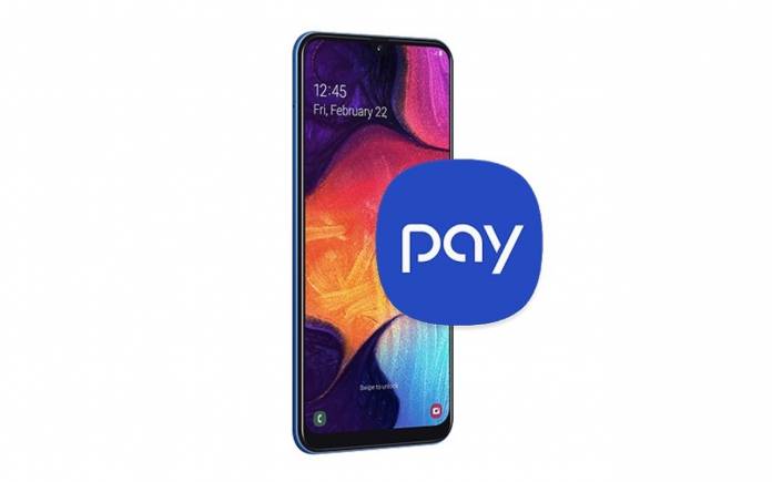 samsung a50 samsung pay