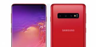 Cardinal Red Samsung Galaxy S10