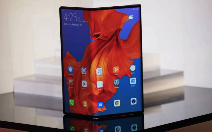 Huawei Mate X foldable phone