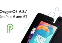 OxygenOS 9.0.7 OTA OnePlus 5 OnePlus 5T