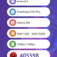 Qualcomm Snapdragon 855 Plus benchmark
