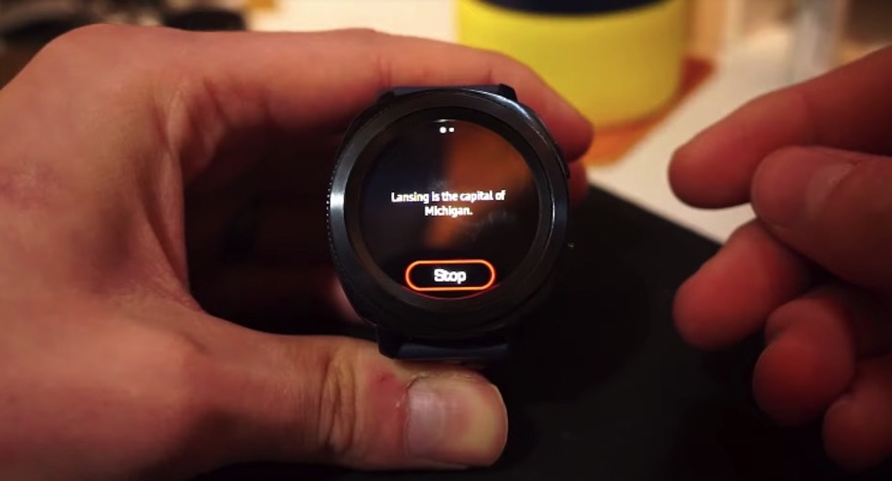 google assistant on gear s2