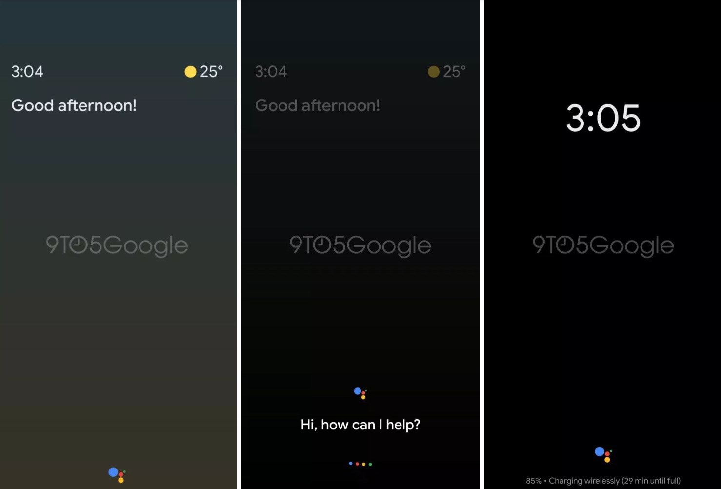 google assistant gets ambient mode in