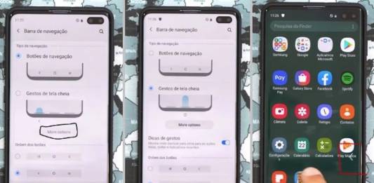 Android 10 Samsung Galaxy S10+