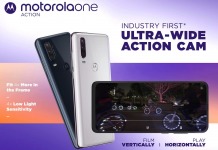 Motorola One Action rolls out with an ultra-wide action camera Motorola One Action