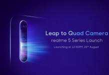 Realme5 series phone will be out soon with quad cameras