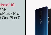 Android 10 OxygenOS 10.0 OnePlus 7 Pro