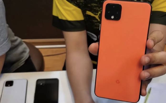 Google Pixel 4 Googe 4 XL Coral Orange