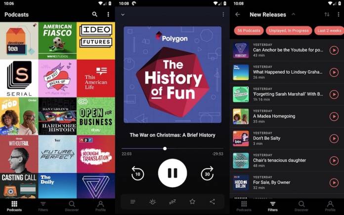 pocket casts podcast