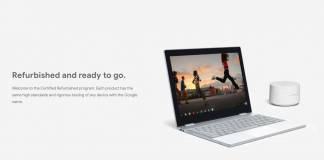 Refurbished Pixelbook Google Wifi