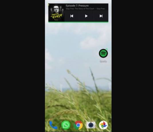 Spotify Android Widget