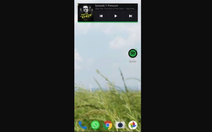 Spotify Android Widget