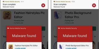 Symantec Malware Hidden apps