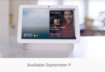 Nest Hub Max will finally come out September 9