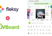 Fleksy brings access to videos right on your keyboard