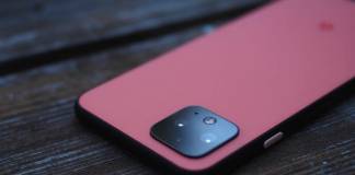 Google Pixel 4 charging