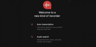 Google Voice Recorder App
