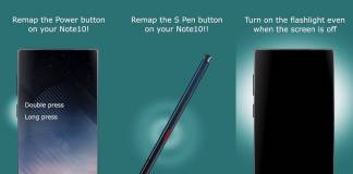 Power Button Remapper for Note10 - sideActions