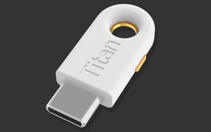 USB-C Titan Security Keys