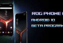 ASUS ROG Phone 2 Android 10 BETA Tester