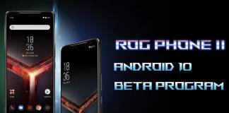 ASUS ROG Phone 2 Android 10 BETA Tester