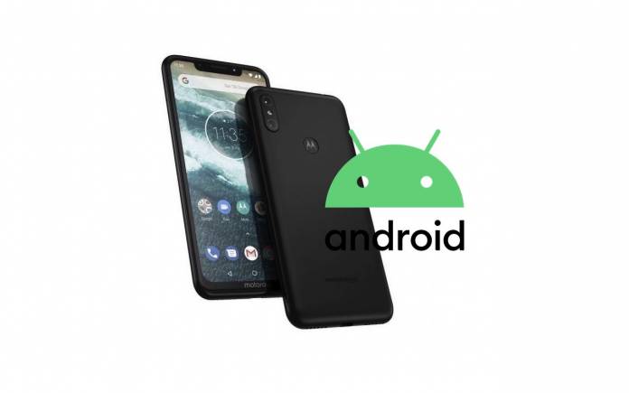 Motorola One Power Android 10 Update