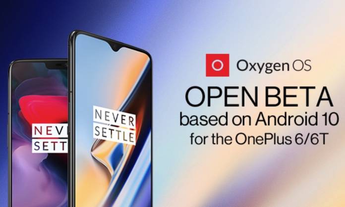 OxygenOS 10 OnePlus 6 OnePlus 6T