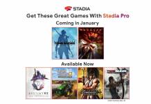 Google Stadia Pro games for January 2020