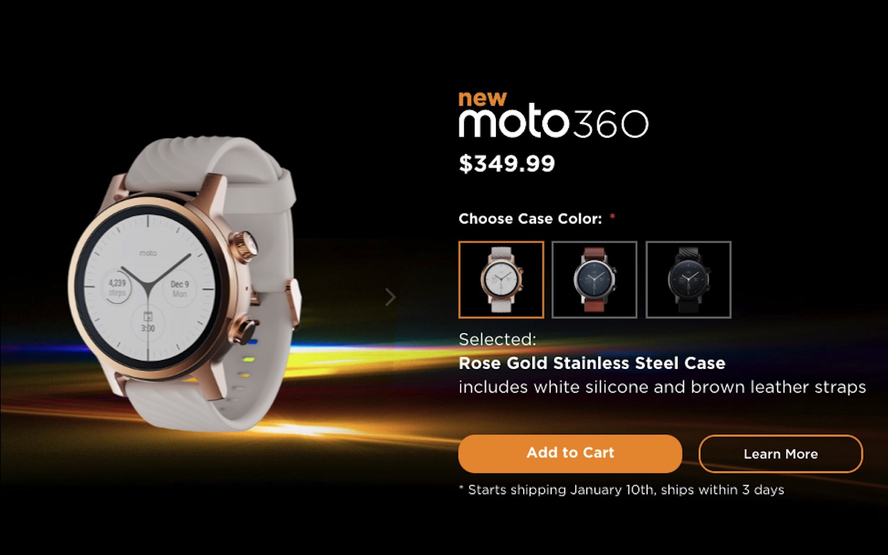 MOTO 360 Smartwatch