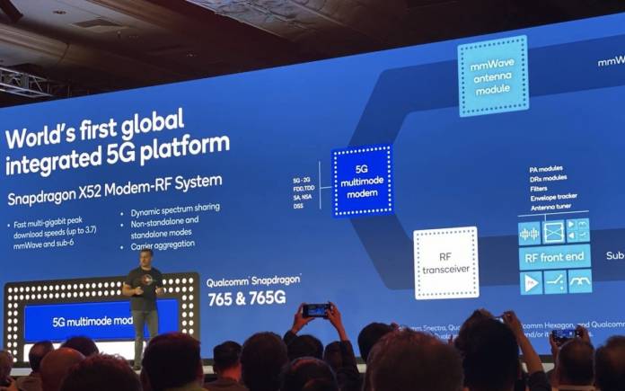 Qualcomm Snapdragon X52 5G Modem