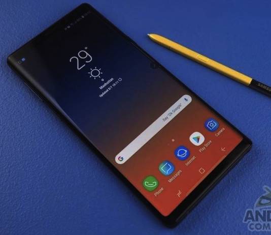 Samsung Galaxy Note 9 Android 10