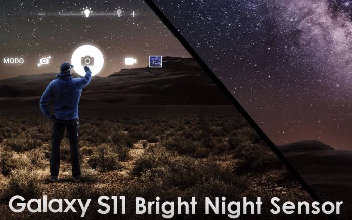 Samsung Galaxy S11 Bright Night Sensor