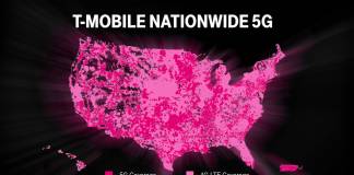 T-Mobile Nationwide 5G Map
