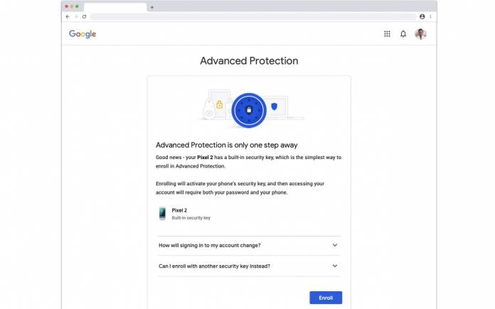 Google Advanced Protection Program