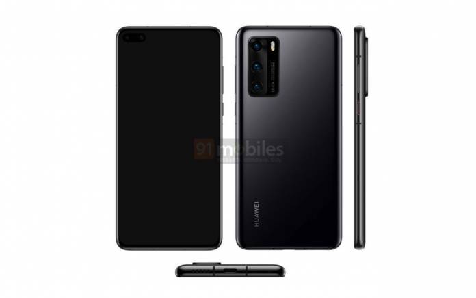 Huawei P40 Image Render