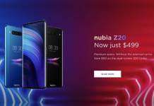 NUBIA Z20 Global Availability Lower Price