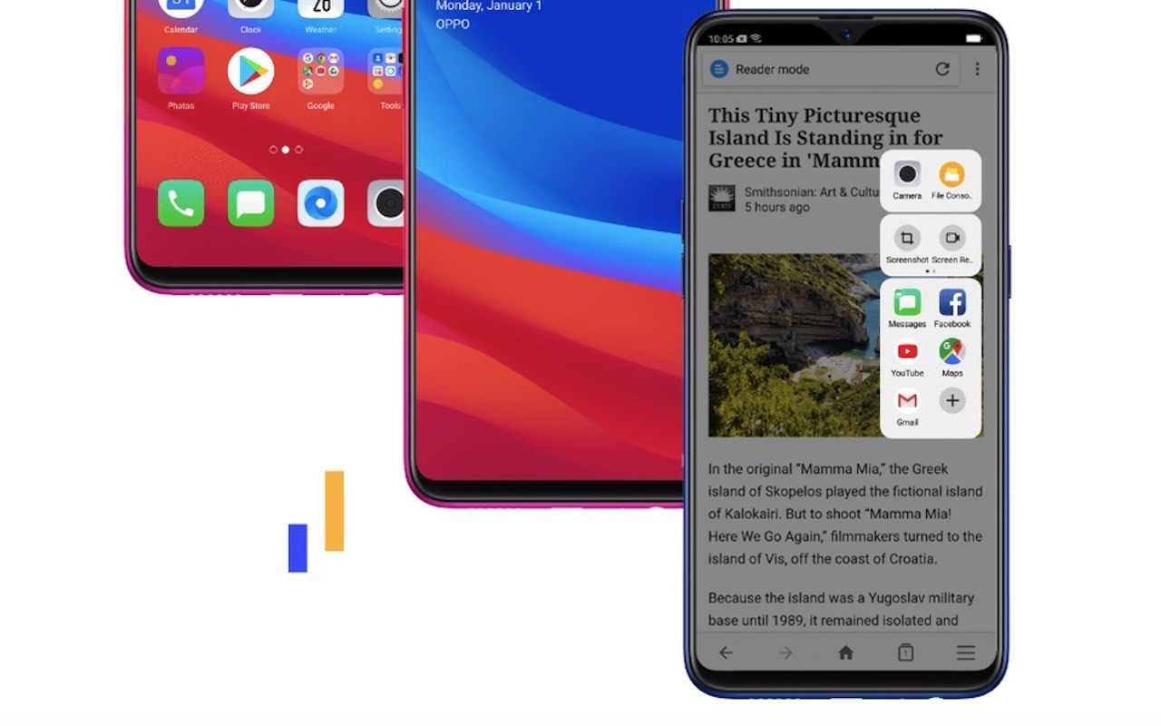 Realme adds content recommendations to ColorOS 6, can be disabled