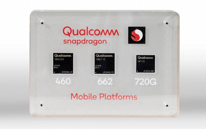 Qualcomm Snapdragon Mobile Platforms Snapdragon 720G Snapdragon 662 Snapdragon 460