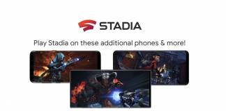 Google Stadia New Phones