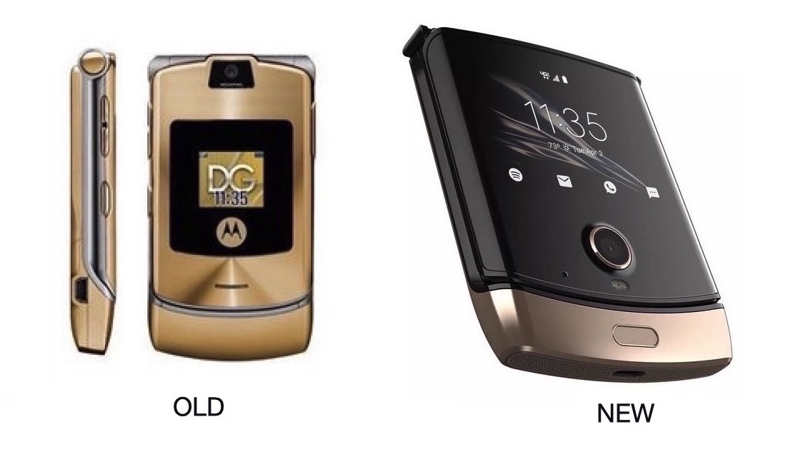 Motorola RAZR Gold Phone 3