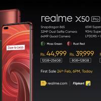 Realme X50 Pro Price