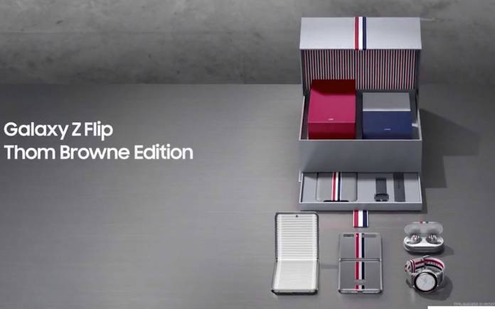 Samsung Galaxy Z Flip Thom Browne edition