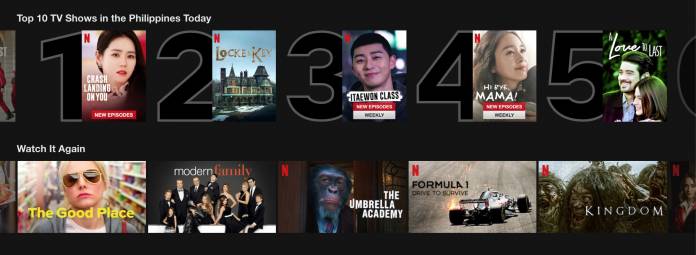 Netflix finally has Top 10 list for most popular titles ...