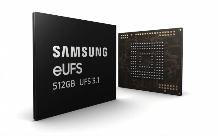 Samsung 512GB eUFS 3.1