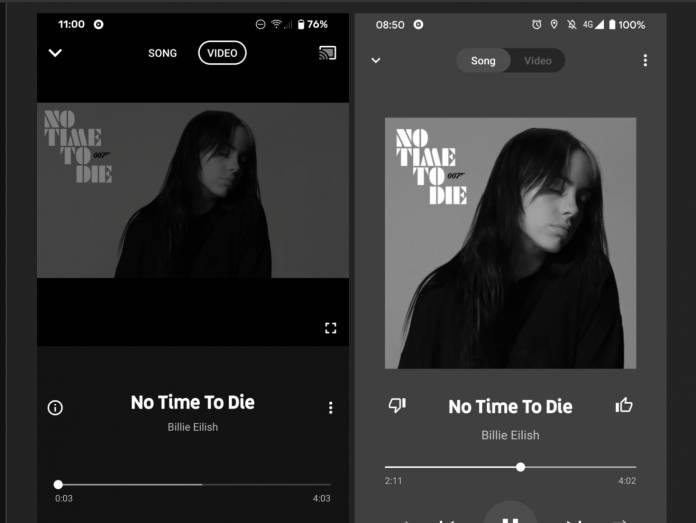 YouTube Music rolls out new and much-improved player UI - Android Community