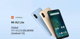 Xiaomi Mi A2 Lite Android 10