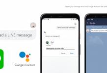LINE now has support for Google Assistant commands
