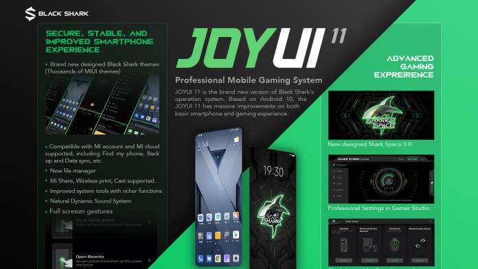 Black Shark 2 Android 10-based JOYUI11 update rolled out - Android ...