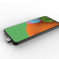 Samsung Android Smartphone with Pop-up Camera Render