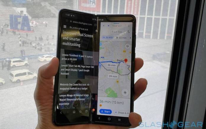 Samsung Galaxy Fold Android 10 One UI 2.1 update April 9 2020